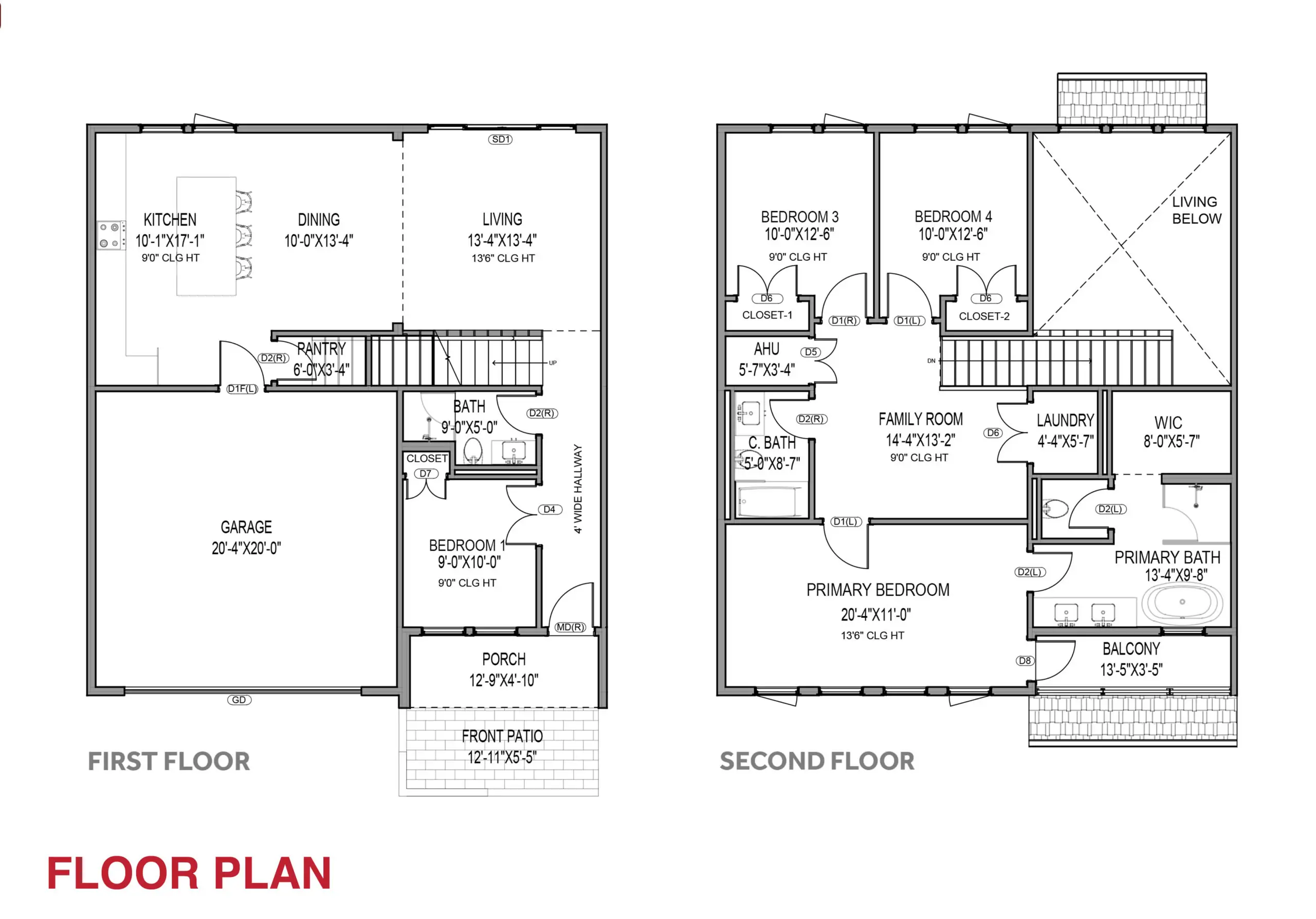 FLOOR PLAN - CREST