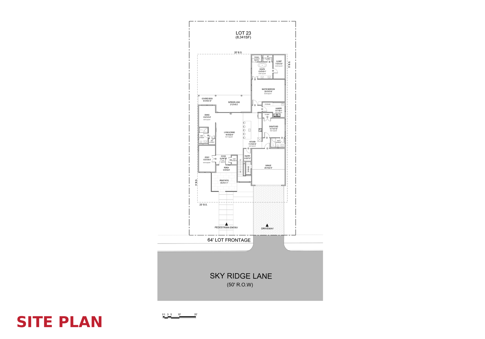 SITE PLAN LOT 23