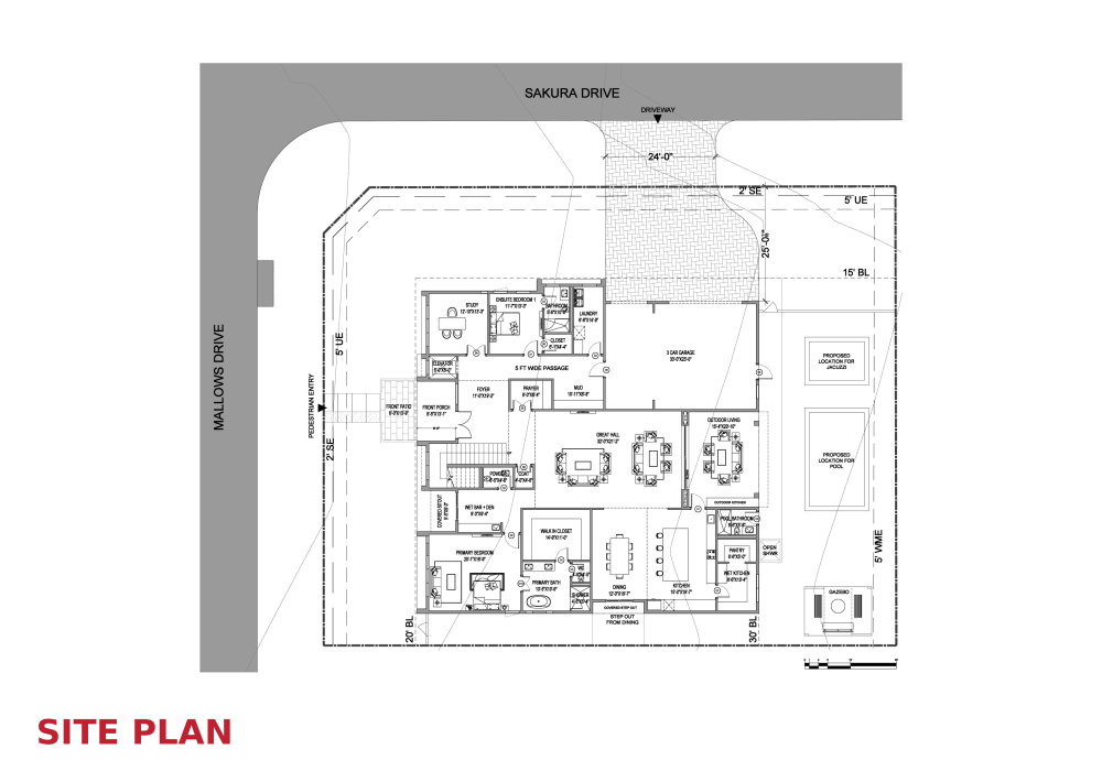 SRINIVAS'S SITE PLAN